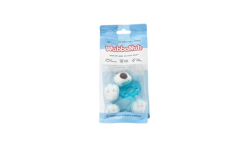WubbaNub Baby Blue Bear Pacifier