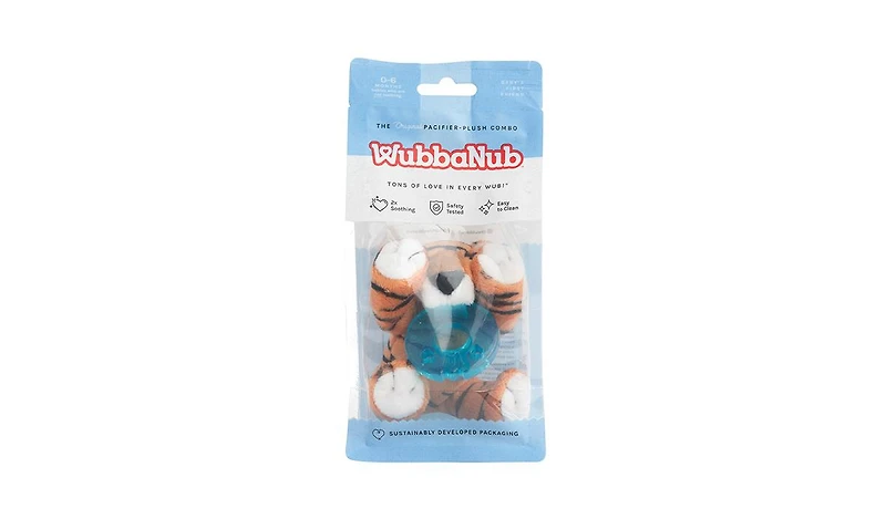 WubbaNub Baby Tiger Pacifier