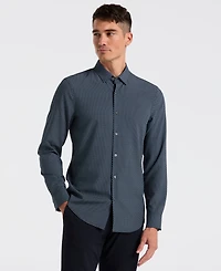 Perry Ellis Men's Slim-Fit Diamond Geo Print Shirt