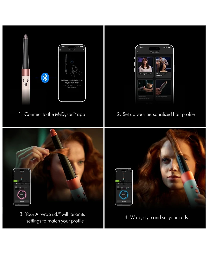 Dyson Airwrap i.d. multi-styler Straight+Wavy | Ceramic Pink/Rose Gold