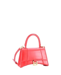 Pre-Owned Balenciaga Small Hourglass Top Handle Bag Leather