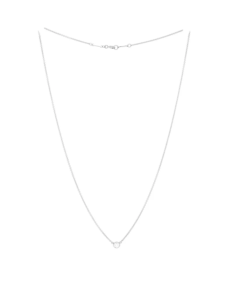 Pre-Owned Tiffany & Co Elsa Peretti Diamonds By The Yard Pendant Necklace