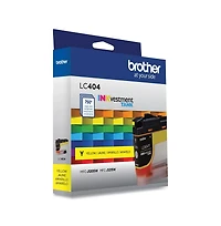 Brother LC404YS INKvestment 750 Page-Yield Ink - Yellow