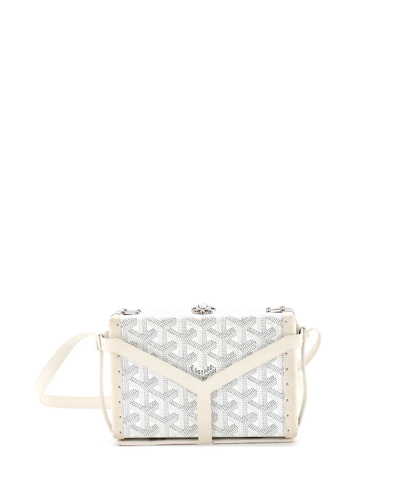 Pre-Owned Goyard Minaudiere Bag Coated Canvas