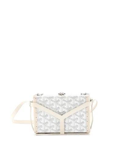 Pre-Owned Goyard Minaudiere Bag Coated Canvas