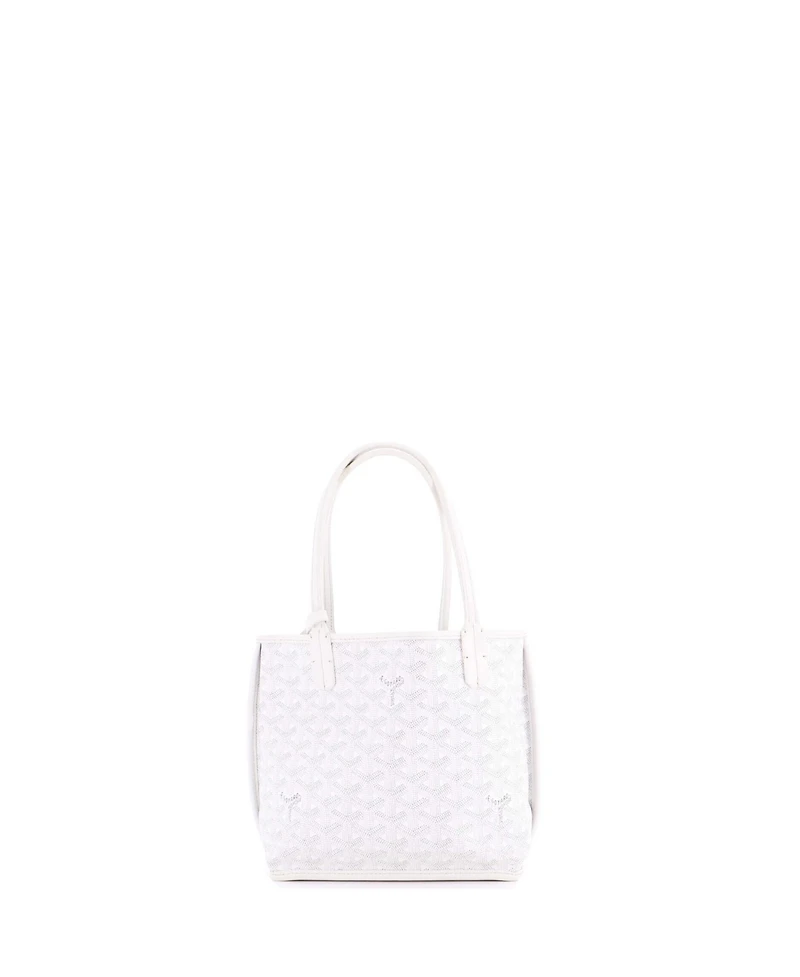 Pre-Owned Goyard Mini Anjou Reversible Tote Coated Canvas