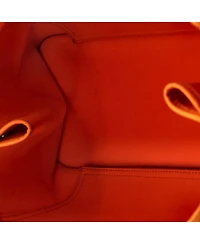 Pre-Owned HERMES 39 Cabag Elan Toile and Leather