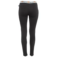 Pre-Owned Moschino Women's Cotton Knit Band Detail Leggings