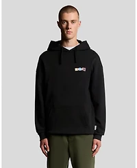 Lyle & Scott Men's Bold Letters Long Sleeve Graphic Hoodie