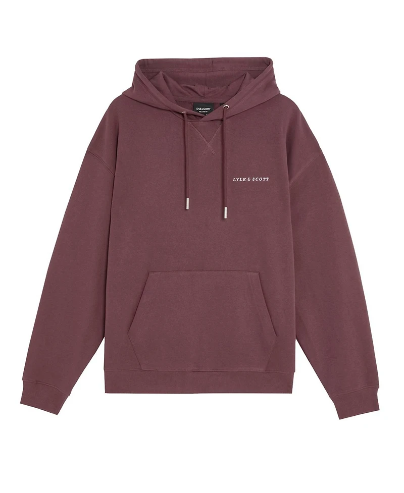 Lyle & Scott Men's Script Brushback Pullover Hoodie
