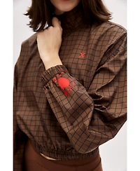 Pcfg Women's Parachute Cropped Polyester Sweatshirt