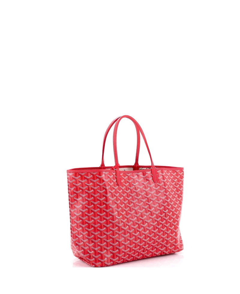 Pre-Owned Goyard Pm Saint Louis Reversible Tote Coated Canvas and Printed Canvas