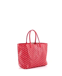 Pre-Owned Goyard Pm Saint Louis Reversible Tote Coated Canvas and Printed Canvas