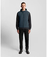 Lyle & Scott Men's Half Raglan Hybrid Hoodie