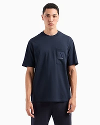 A|X Armani Exchange Men's Loose-Fit Limited Edition Logo Pocket T-Shirt