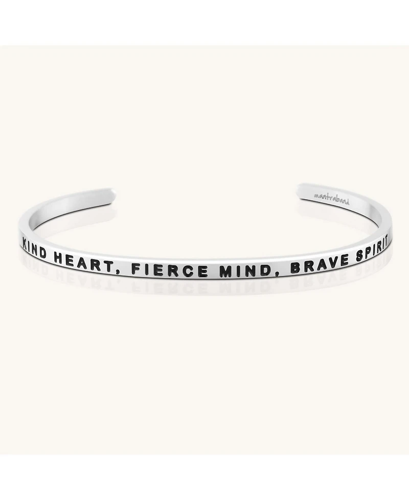 Mantra Kind Heart Fierce Mind Brave Spirit Bracelets
