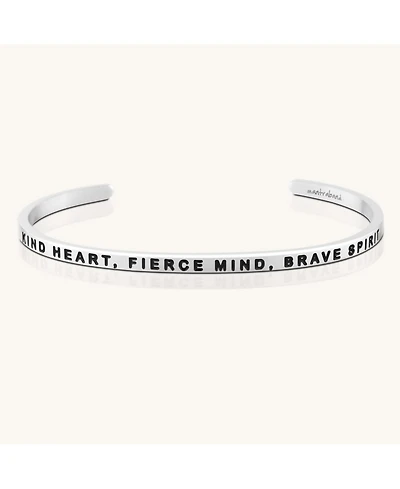 Mantra Kind Heart Fierce Mind Brave Spirit Bracelets