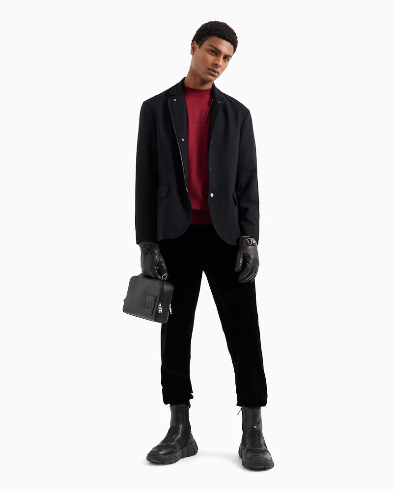 A|X Armani Exchange Men's Tonal Stripe Sweater