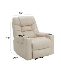 Sumyeg Power Lift Recliner with Heating and Massage