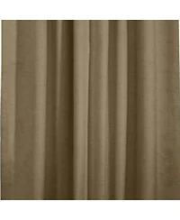 Commonwealth Ventura Tab Top Curtain Panel Pair Window Dressing each - 78x84", Pebble