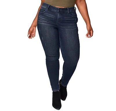 Slink Jeans Women's Denim Mid Rise Skinny