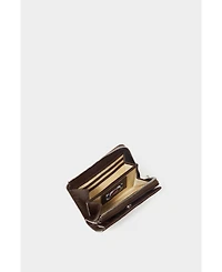 Osprey London The Core Medium Leather Zip Matinee Purse