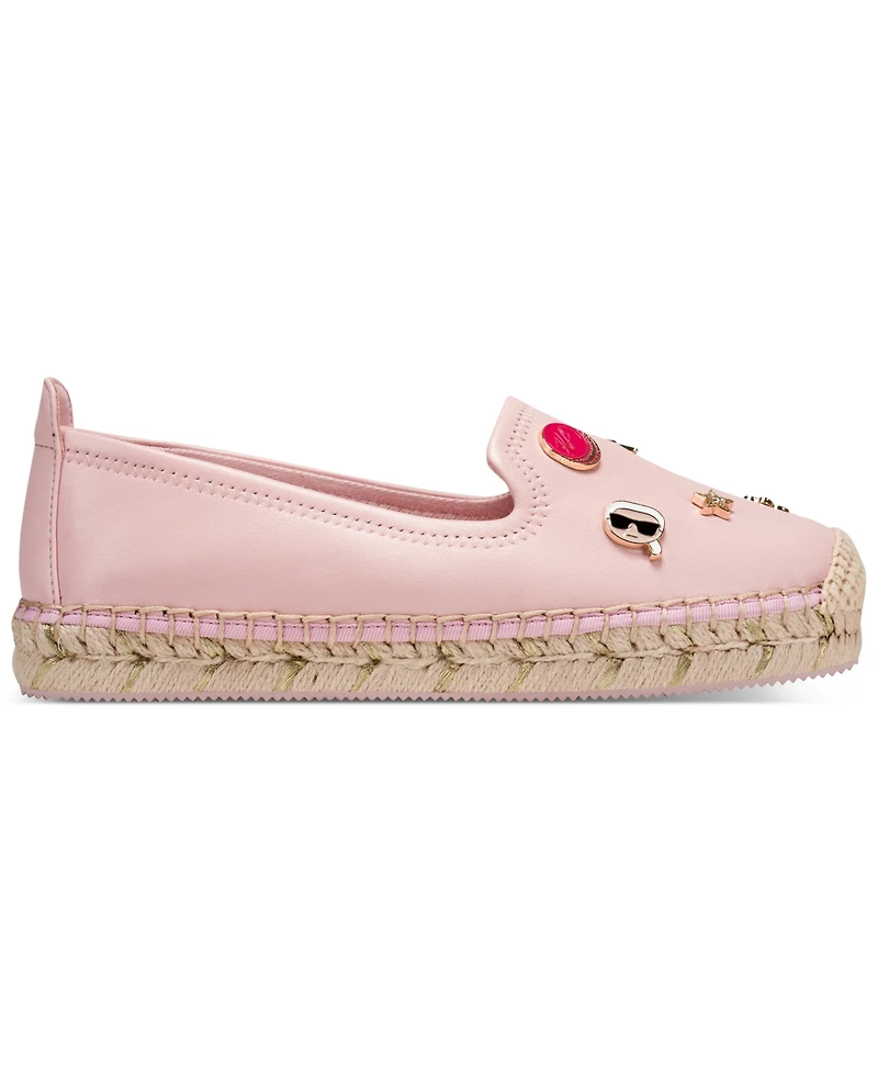 Karl Lagerfeld Paris Women's Michaela Espadrille Flats