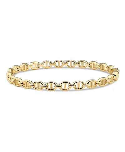 Devata Mariner Anchor Bangle Bracelet in Sterling Silver