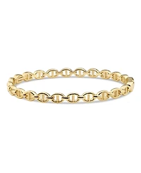 Devata Mariner Anchor Bangle Bracelet in Sterling Silver