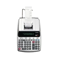 Canon 2202C001 4.3 Lines/Sec MP25DV 12-Digit Ribbon Printing Calculator - Black/Red Print
