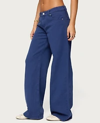 Edikted Women's Daytime low rise jeans