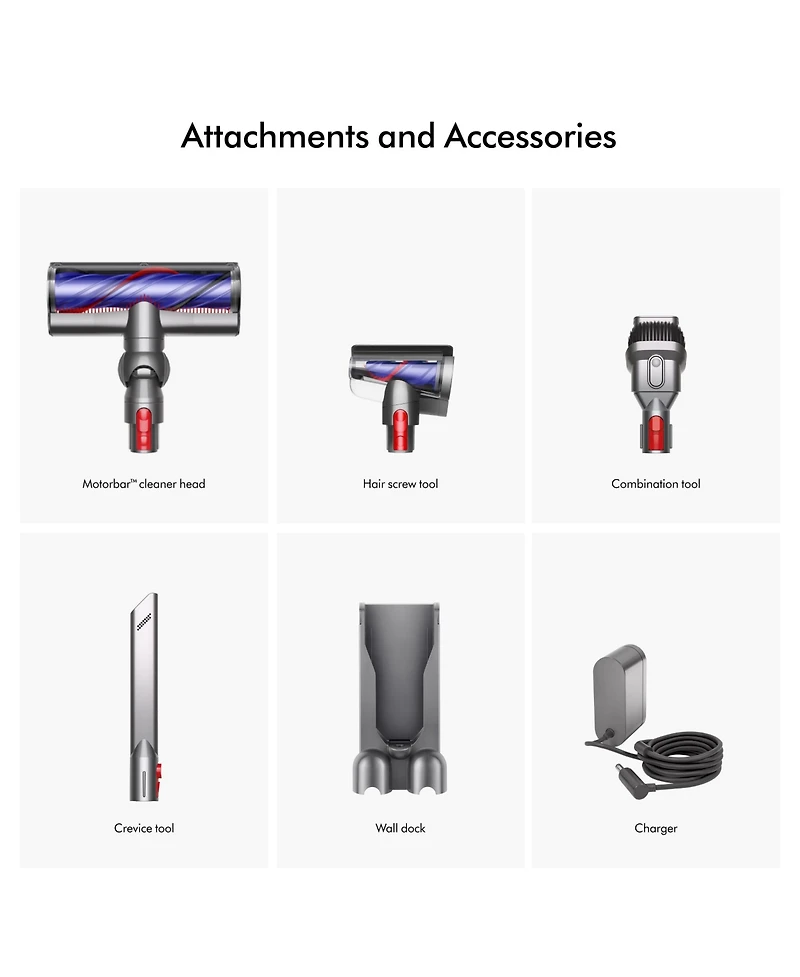 Dyson V9 Motorbar Cordless Vacuum | Nickel