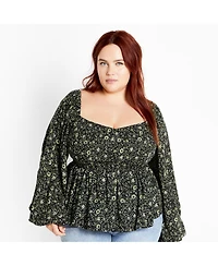 City Chic Women's Dahlia Top