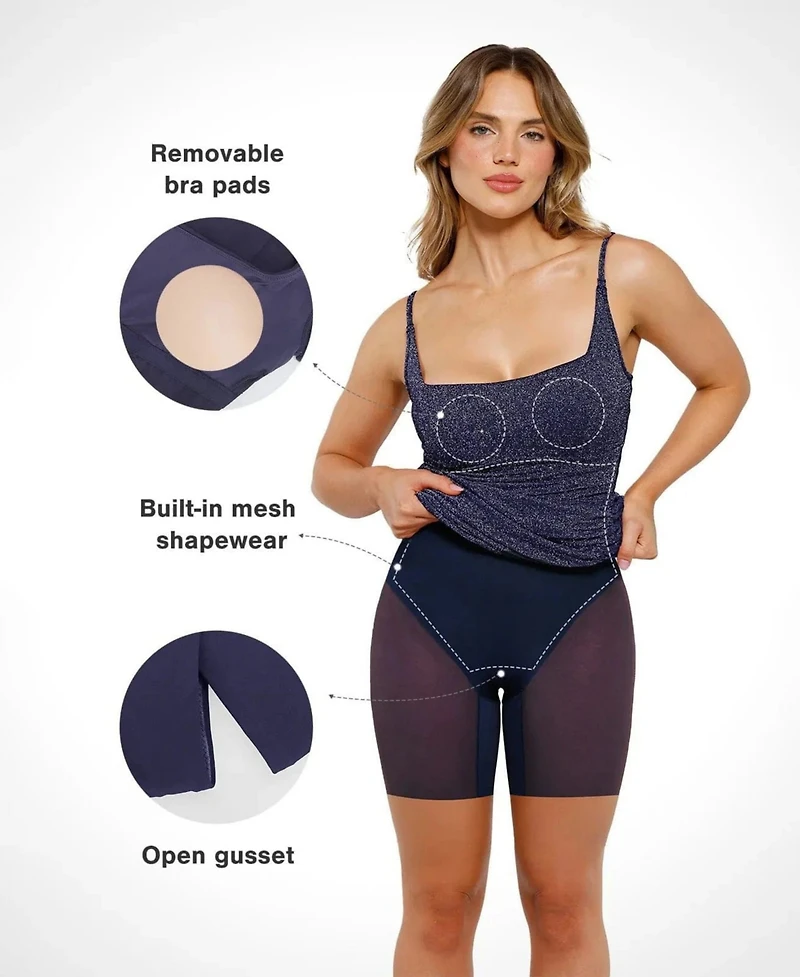 Popilush Women's Shapewear Faux Leather Hourglass Cutout Corset Bodysuit Butt Lifting Skirt Set