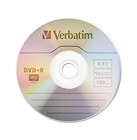 Verbatim 95098 4.7 Gb Dvd+R Recordable Disc - Silver (100/Pack)