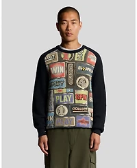 Lyle & Scott Men's Fruit Machine Graphic Crew Neck Jumper