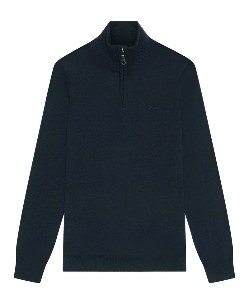 Lyle & Scott Men's Eagle Merino Quarter Zip Sweater