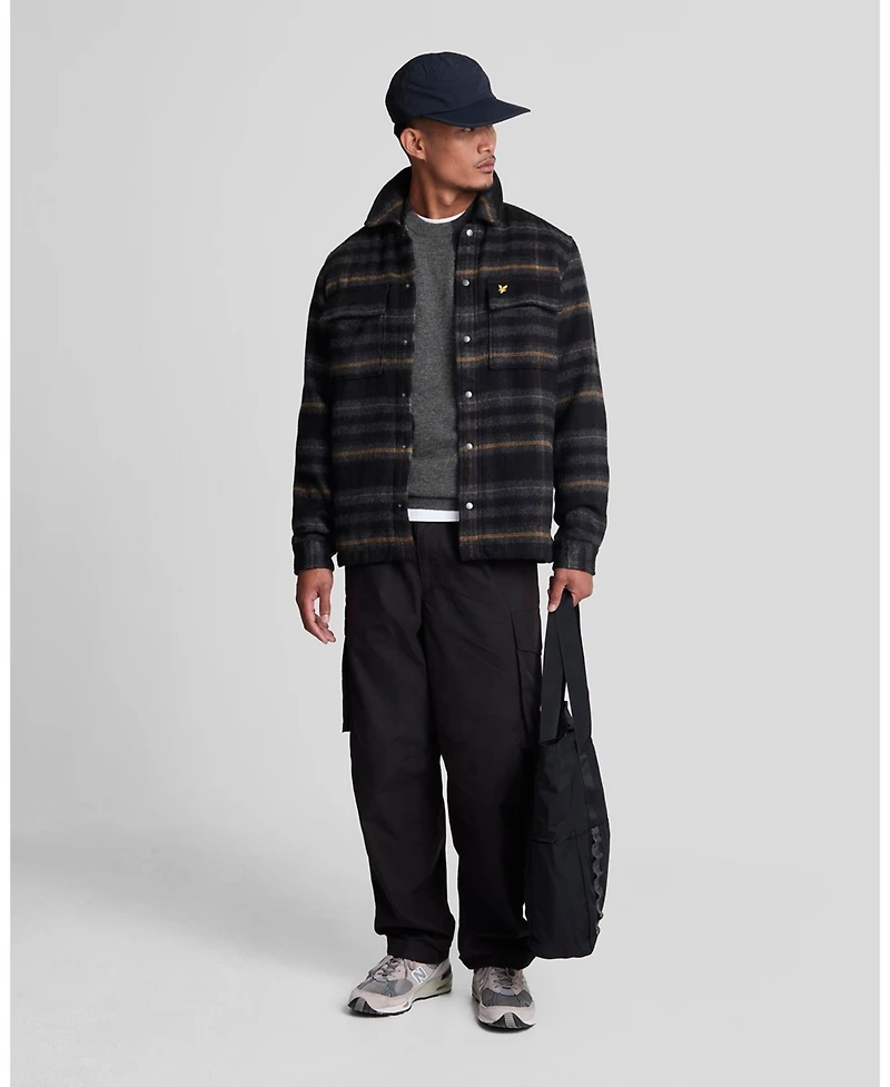 Lyle & Scott Men's Lambswool Blend Crew Neck Sweater