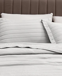 Linery & Co. Channel Stitch Microfiber Quilt Set With Shams