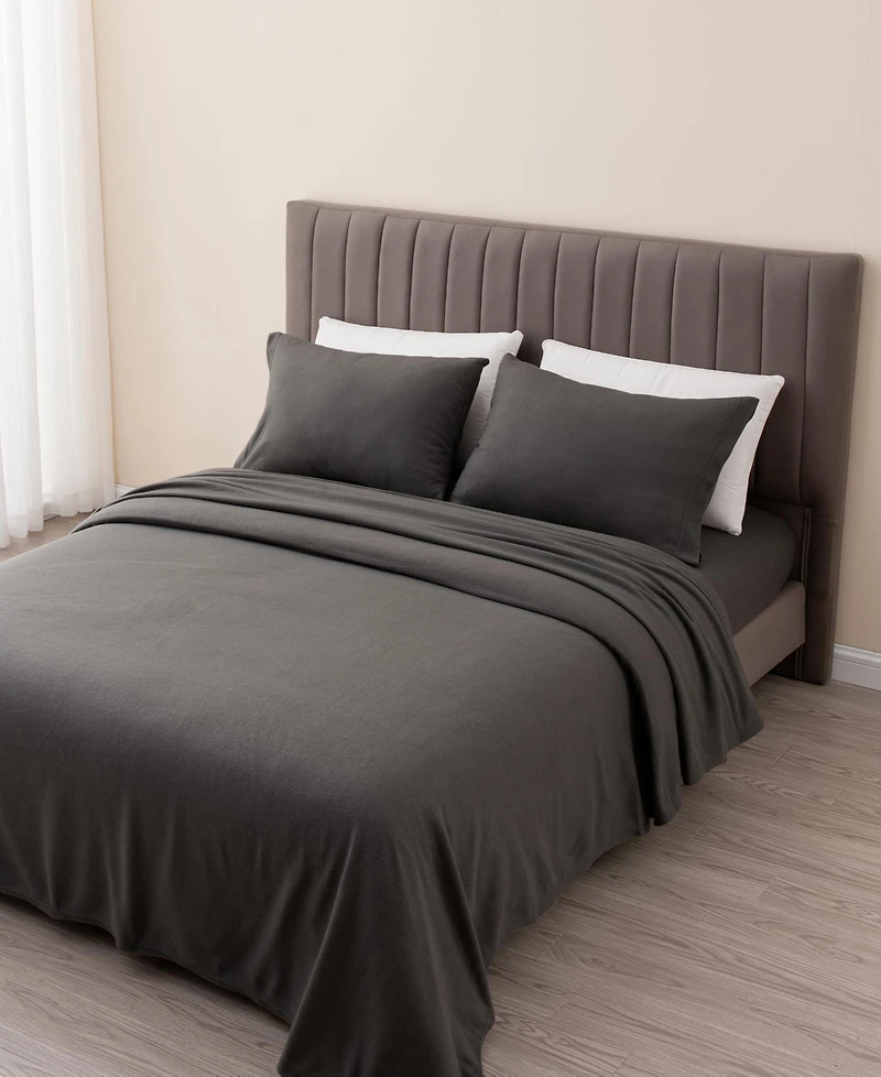 Linery & Co. Ultra Soft Cozy Plush Micro Fleece Sheet Set