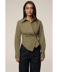 Jluxlabel Women's Sculpt And Form Blouse