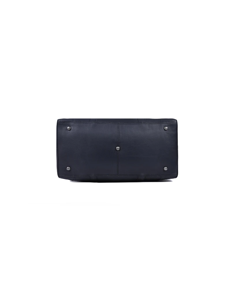 Luxury Handcrafted Leather Duffle by Aaron Leather Goods