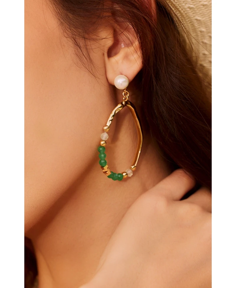 Retro Chic Poseidon Earrings