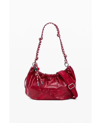 Desigual Women's Medium oval bag logo