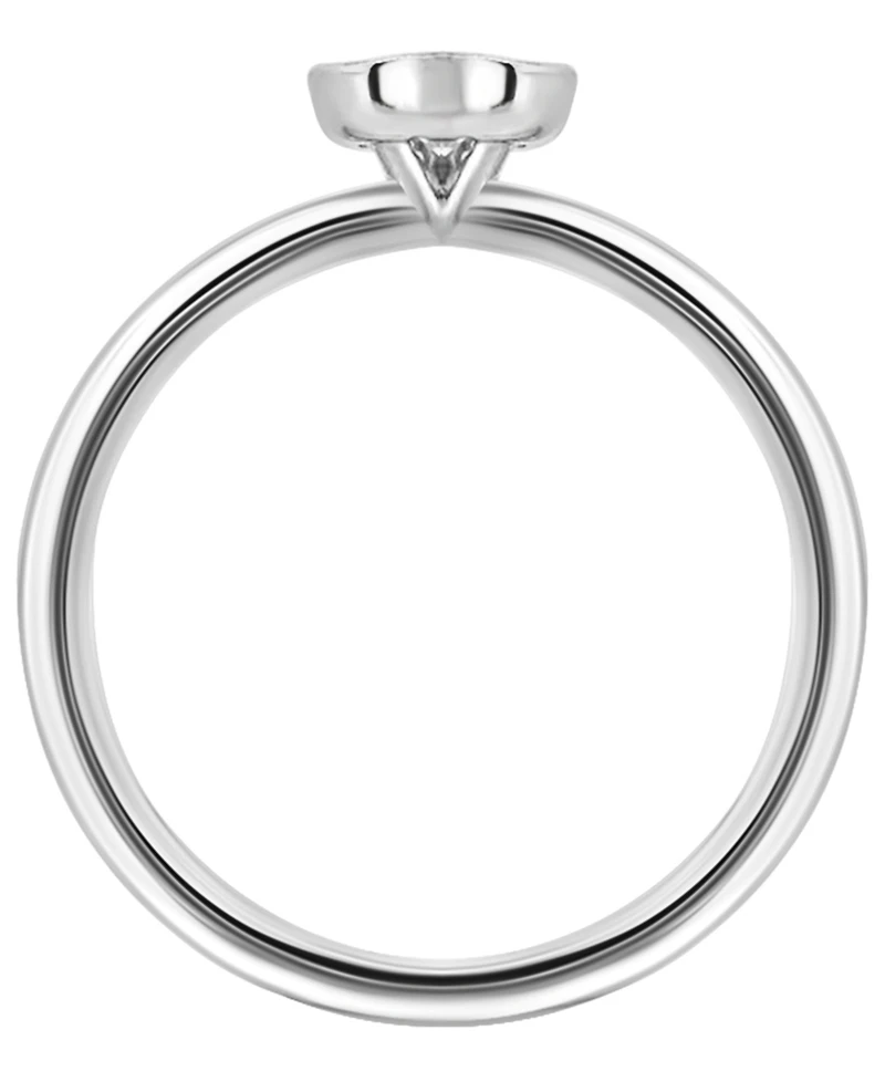 Macy's Diamond Solitaire Ring (1/5 ct. t.w.) in 14k White Gold