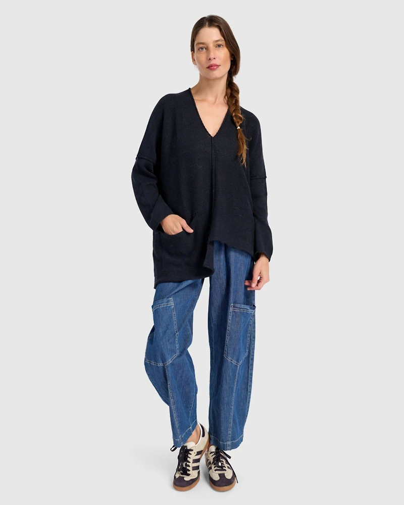 Alembika Women's Bliss Slouchy Sweater
