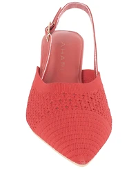 Tahari Women's Palermo Slingback Buckle Pumps