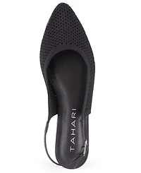Tahari Women's Galway Slingback Buckle Pumps