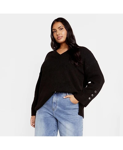 City Chic Plus Jamie Sweater