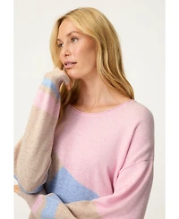 Olsen Women's Graphic Sweater